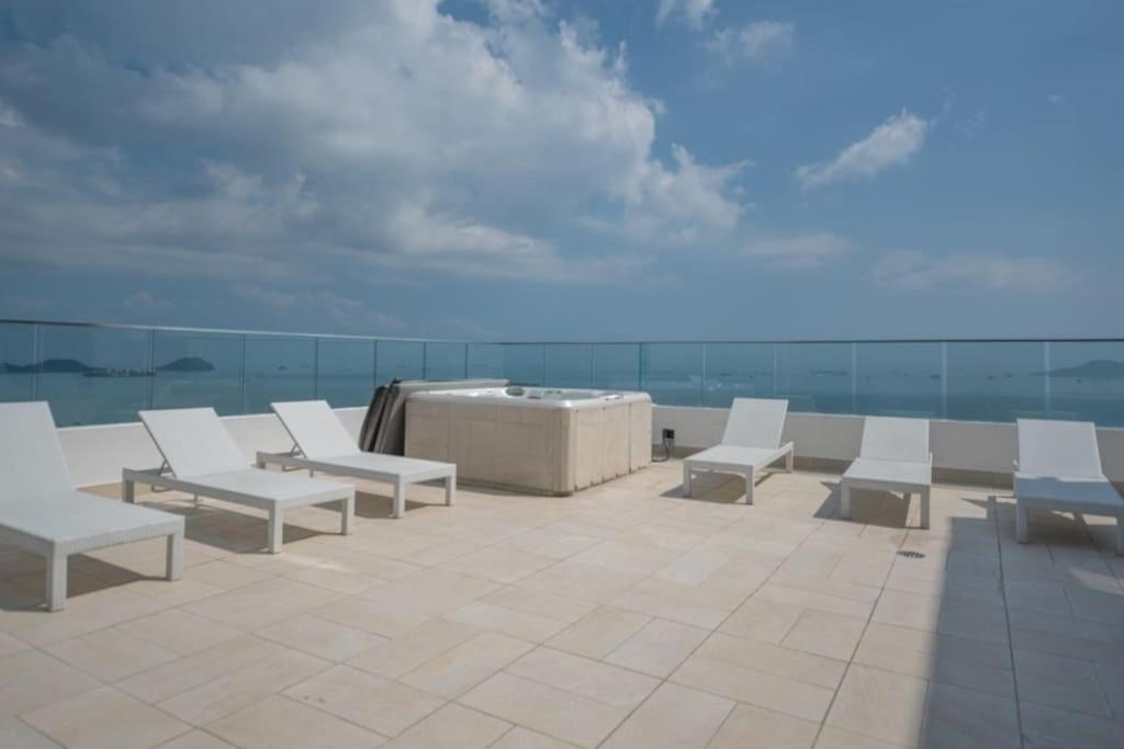 18G Luxury Oceanview With Roof Top Pool Daire Arraijan Dış mekan fotoğraf